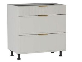 Стол с ящиками СЯ-80 (140/284), Берта (800*528*820) Светлый Мокко, 22928