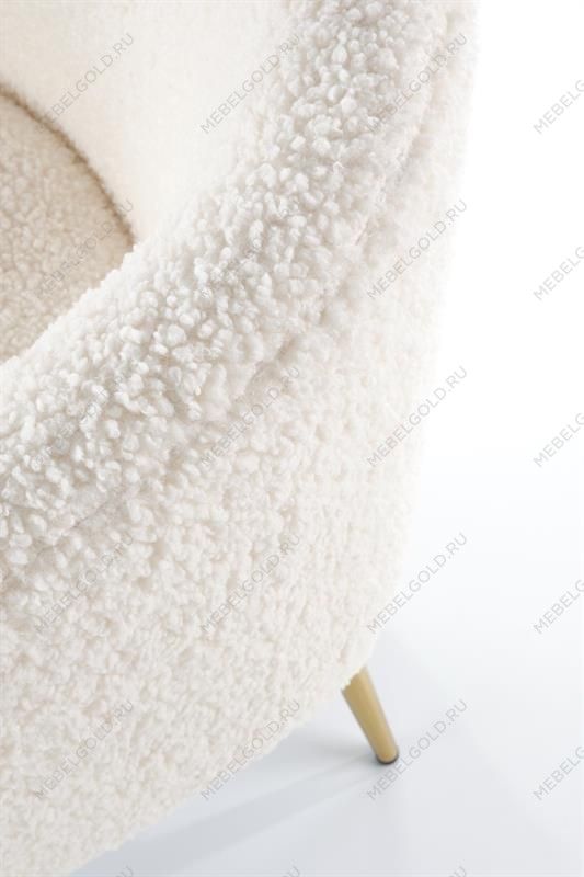 Кресло Halmar GRIFON (кремовый/золотой) | изображение 6