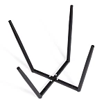 Стул обеденный Bari, ткань велюр, 46х55х89, молочный/черный, (Porsche 2) | изображение 12