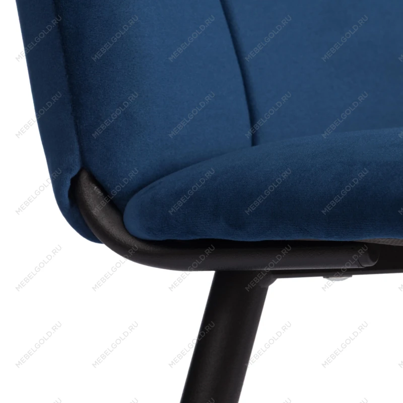 Стул обеденный Asti (2 шт. в упаковке), TREND, велюр, Blue (синий), 50х55х93 | изображение 8