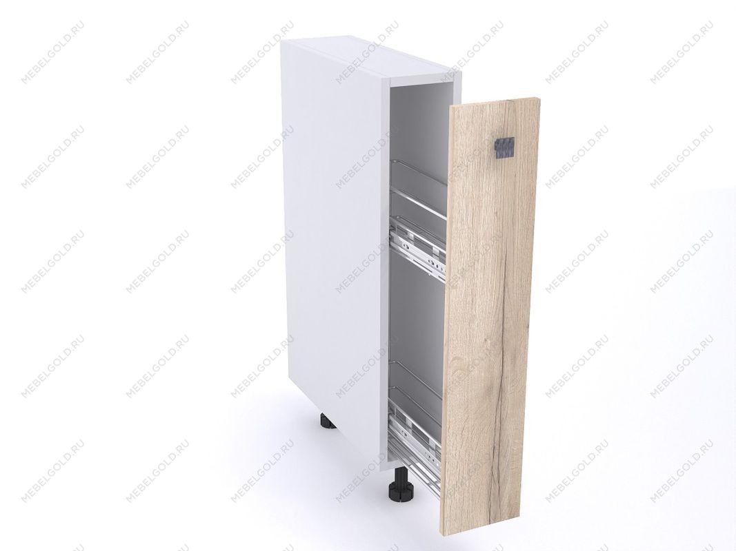 Стол, бутылочница СБ-15 , Дублин (150*470*820) Дуб галифакс белый, 21608 | изображение 1