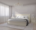 Кровать (каркас) 1200, Сиена (1490*2110*1100) Береза бежевая, 12324 | изображение 1