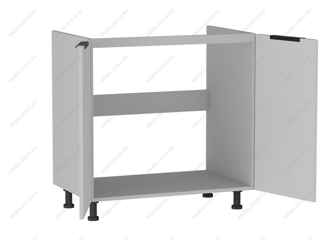 Стол под мойку СМ-80, Ватель (800*520*820) Экокожа Белый, 23911 | изображение 1