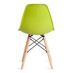 Стул CINDY (EAMES) (mod. 1801), дерево бук/металл/сиденье пластик, 45x51x82 см, Olive (оливковый) | изображение 3