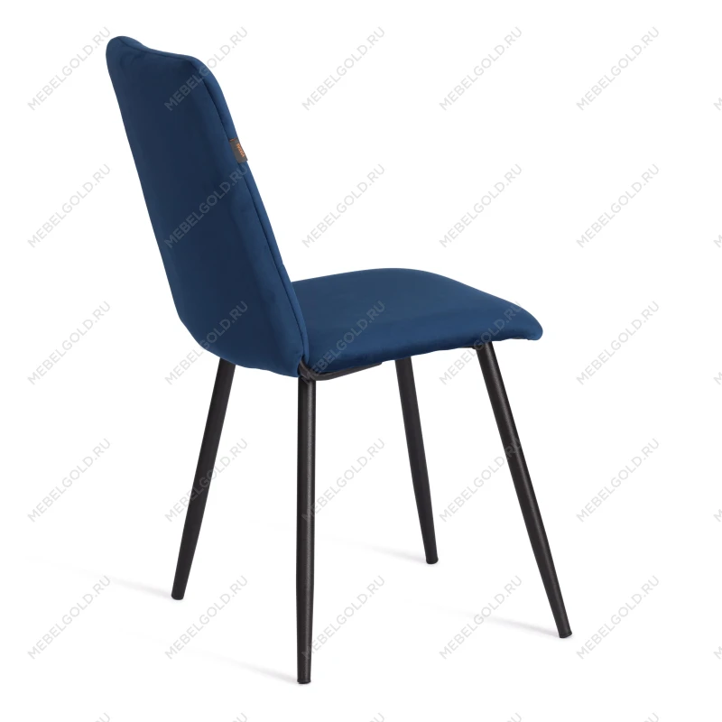 Стул обеденный Asti (2 шт. в упаковке), TREND, велюр, Blue (синий), 50х55х93 | изображение 2