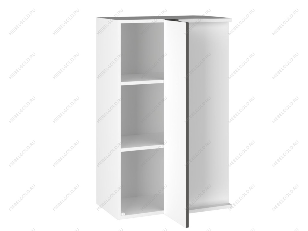 Шкаф 960 ШВП-60 левый, Виста (600*350*960) Экокожа Серый, 26718 | изображение 1