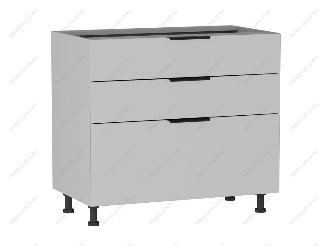 Стол с ящиками СЯ-90 (176/356), Ватель (900*523*820) Экокожа Белый, 23921