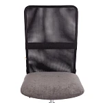 Кресло START, флок/ткань, серый/черный, 29/W-11 | изображение 5