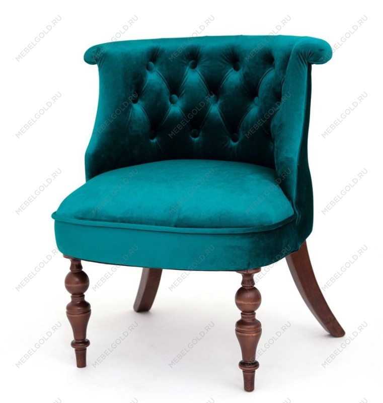 Кресло Бархат (темный тон/23 - изумрудный) | изображение 1