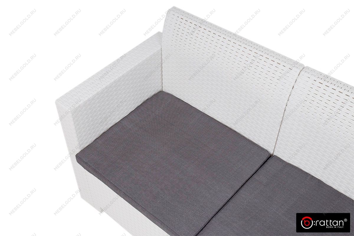 Диван NEBRASKA SOFA 3 (3х местный диван), белый | изображение 7