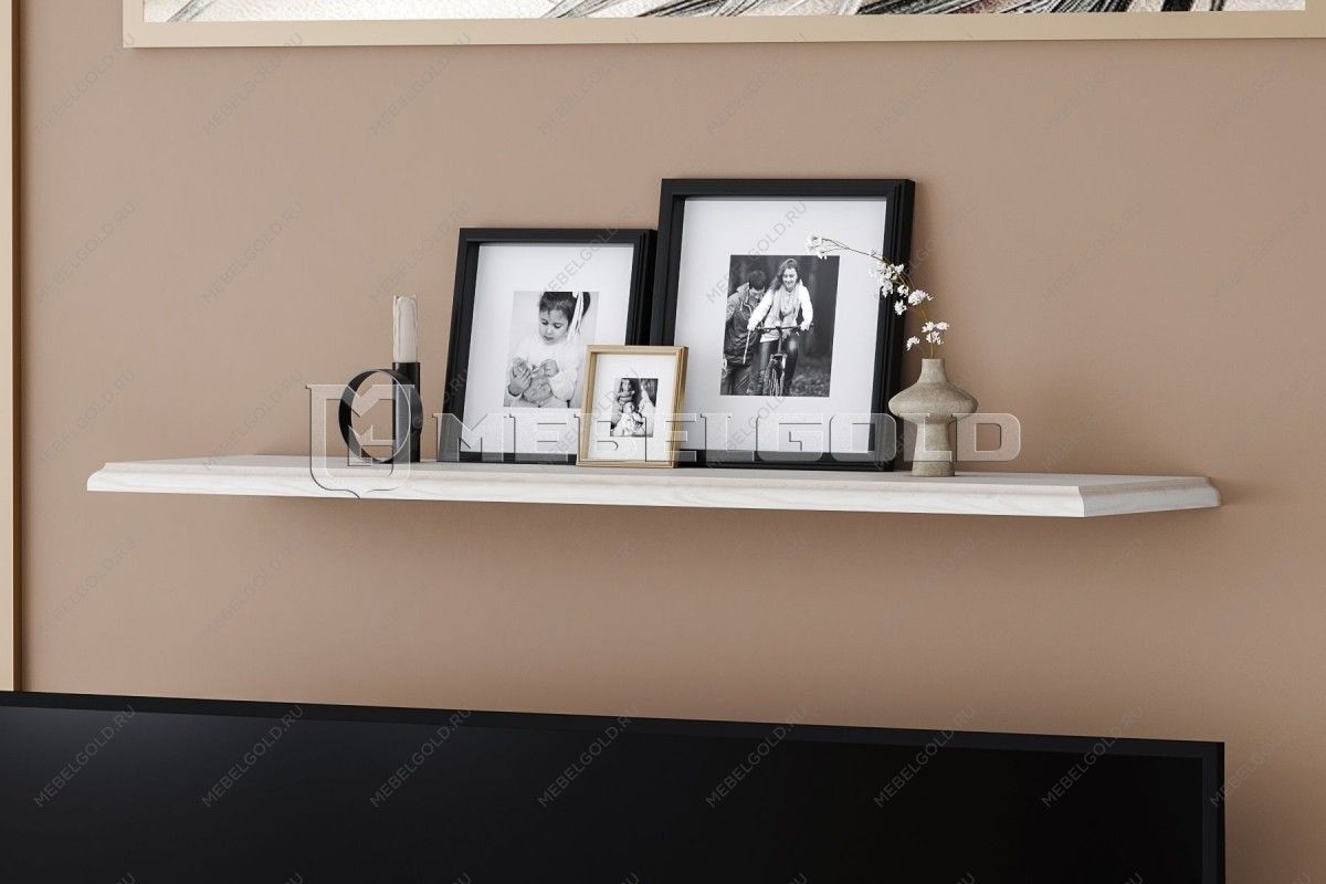 Полка Стилиус POL100 (Лиственница сибирская) - Выставка Лобня | изображение 2