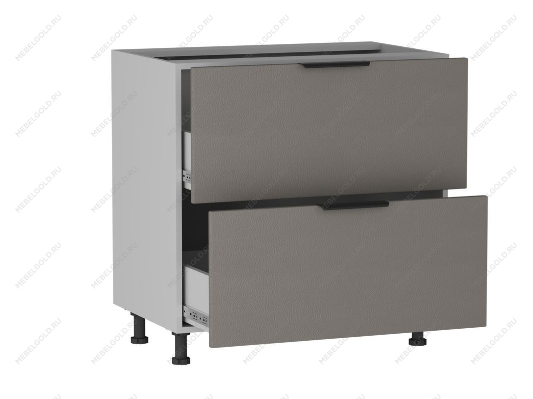 Стол с ящиками СЯ-2-80, Ватель (800*523*820) Экокожа Мокко, 23723 | изображение 1