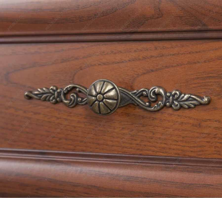 Шкаф с витриной Кентаки REG1W1S каштан - Выставка Балашиха | изображение 1