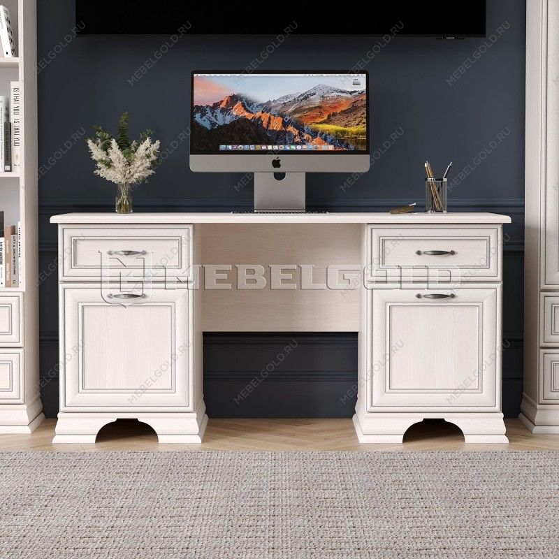 Стол письменный Тиффани вудлайн кремовый | изображение 1