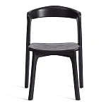 Стул ASGARD, дерево вяз, черный, 48х43х76 см | изображение 4