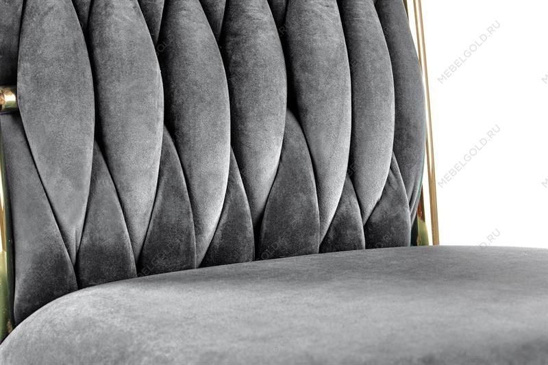 Стул кухонный Halmar K436 (серый/золотой) | изображение 6