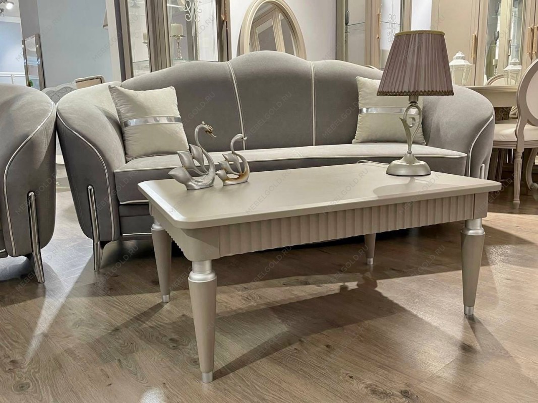 Столик прямоугольный Гравита серый | изображение 2