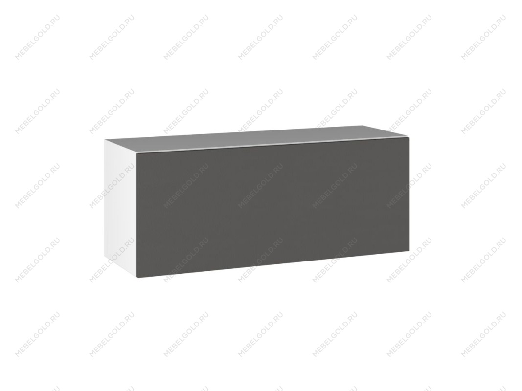 Шкаф АГ-90 (360), Виста (900*316*360) Экокожа Серый, 26635