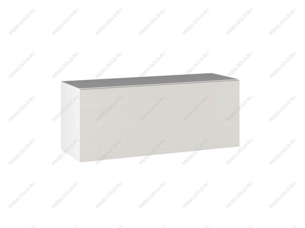 Шкаф АГ-90 (360), Виста (900*316*360) Экокожа Белый, 26235