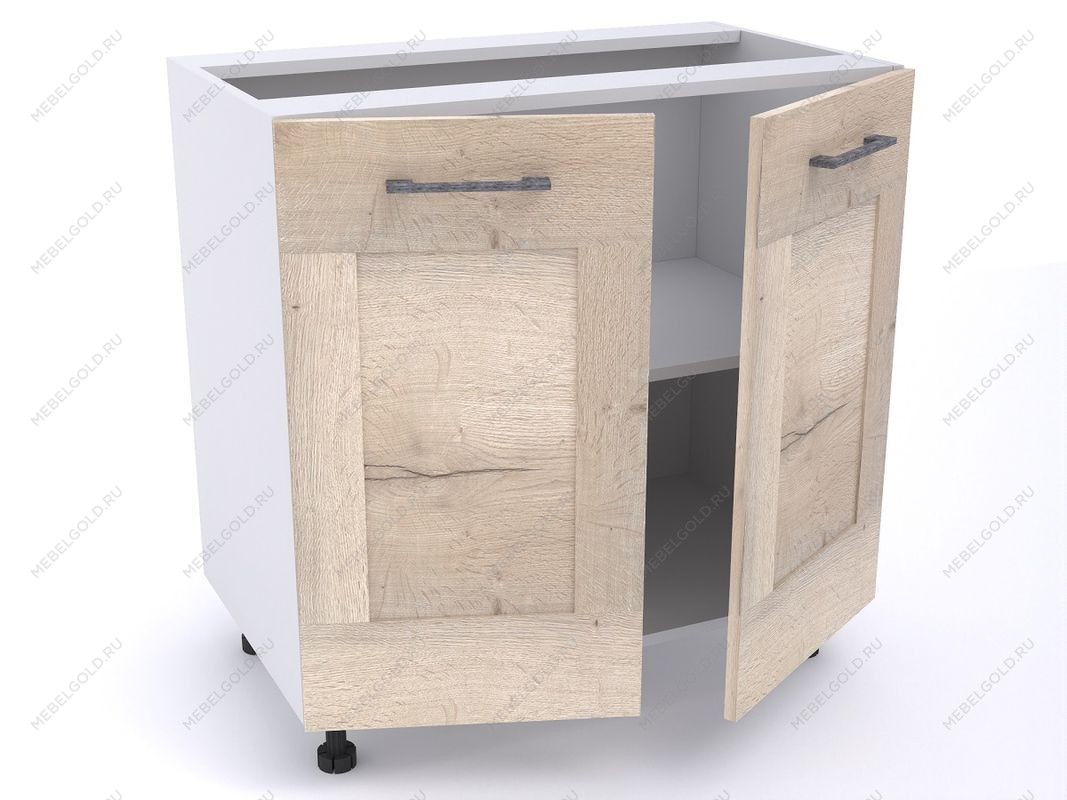 Стол С-80 (520), Дублин (800*520*820) Дуб галифакс белый, 21679 | изображение 1