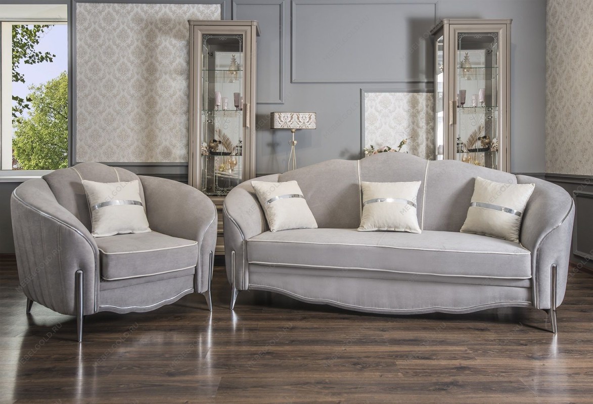 Комплект Гравита серый серебро