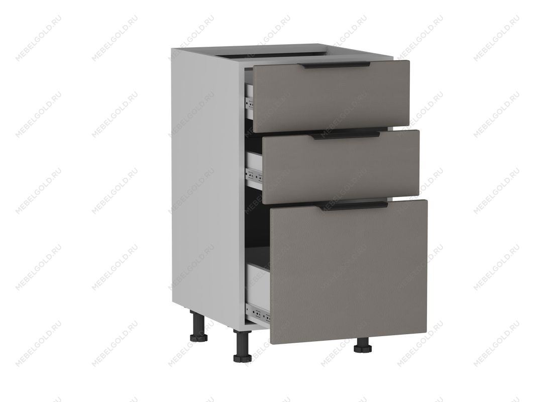 Стол с ящиками СЯ-45 (176/356), Ватель (450*523*820) Экокожа Мокко, 23717 | изображение 1