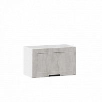 Шкаф кухонный 600 горизонтальный Джамис (Белый/Белый камень)