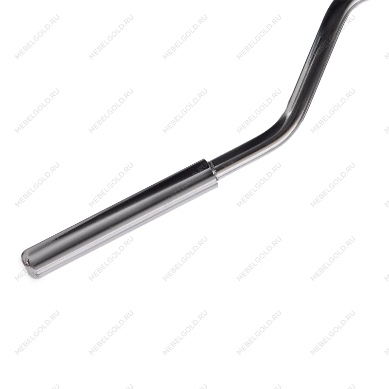 Стул барный BIAGGIO (mod. KY717), металл/экокожа, 44*50*83-103 см, черный/хром | изображение 9