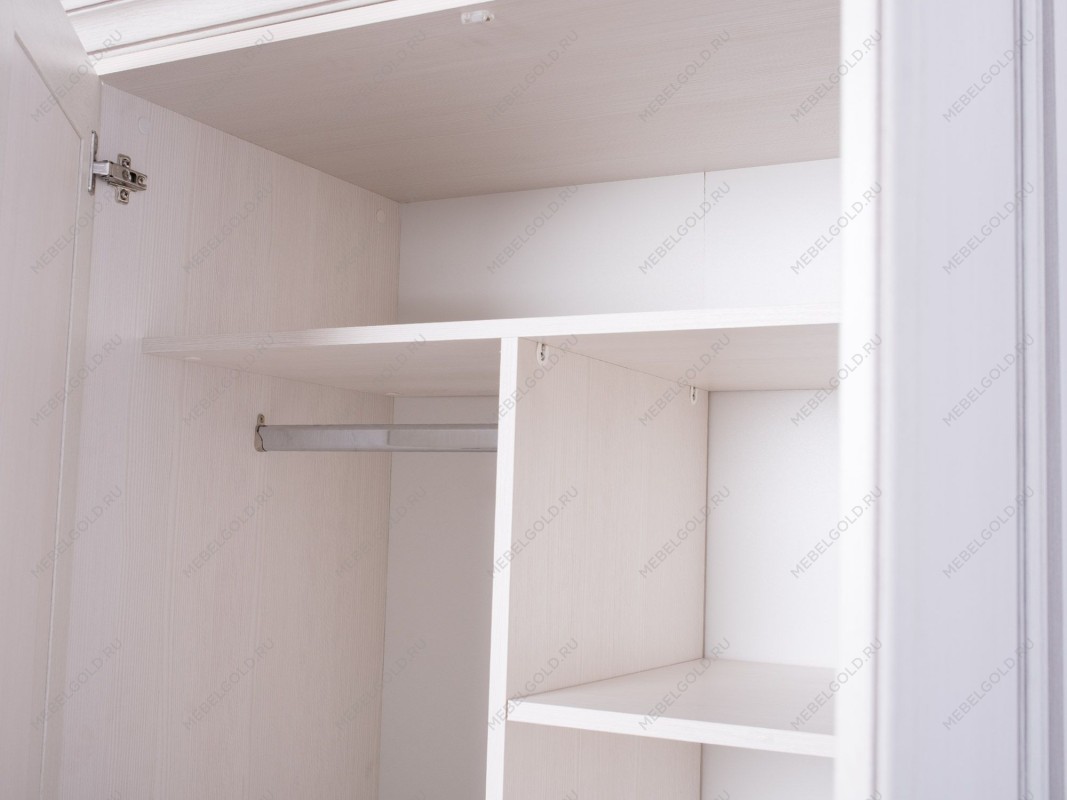 Шкаф 2-створчатый Тиффани 2DG2S вудлайн кремовый | изображение 5