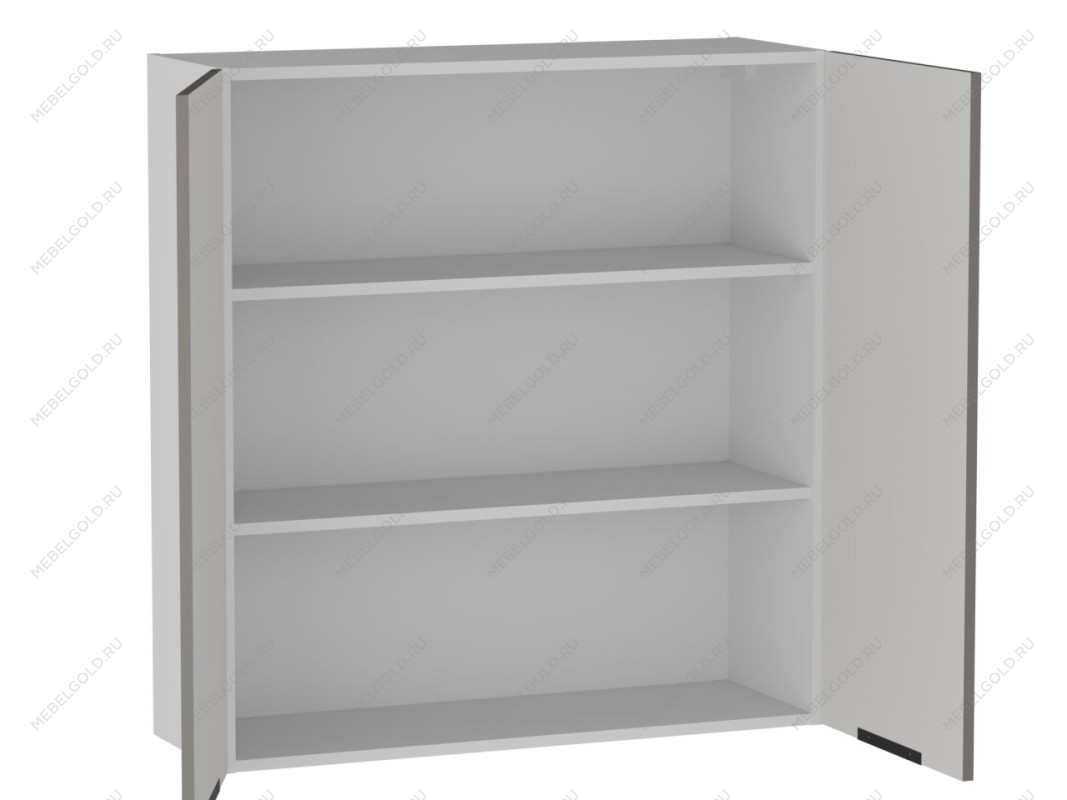 Шкаф 960 2-х дверный ШГ-90, Ватель (900*316*960) Экокожа Мокко, 24464 | изображение 1