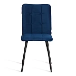 Стул обеденный Bari (2 шт. в упаковке), LT, велюр, Blue (синий), 41х55х89 см | изображение 4