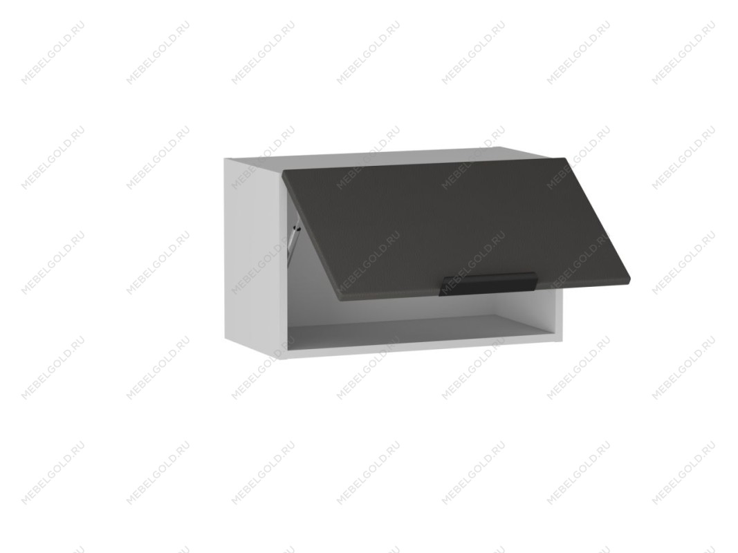 Шкаф под вытяжку ШВ-60 (360), Ватель (600*316*360) Экокожа Серый, 24538 | изображение 1