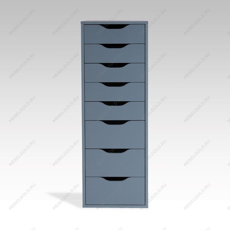 ИНГАР 8 комод 36x102x53, серо-бирюзовый | изображение 1