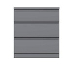 КАСТОР (KULLEN) комод ИКЕА / IKEA комод 3 ящика серый | изображение 1