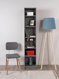 Стеллаж Варма Стэнд 39х198х28, серый