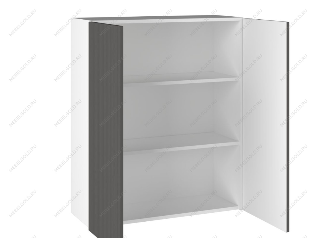 Шкаф 960 ШГ-80, Виста (800*316*960) Экокожа Серый, 26659 | изображение 1