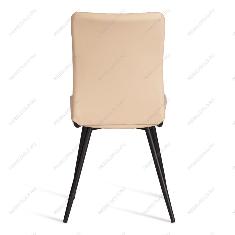 Стул обеденный Monte Carlo, TREND, экокожа, бежевая, 49х51х93 см | изображение 3