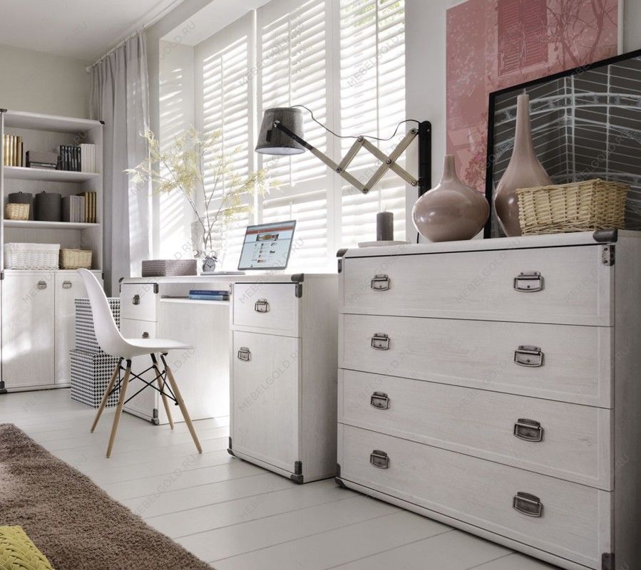 Стол письменный Индиана JBIU2D2S сосна каньон | изображение 2