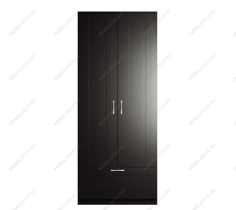 БРИМНЭС / СИРИУС Шкаф ИКЕА / IKEA комбинированный 2 двери и 1 ящик Дуб Венге | изображение 1