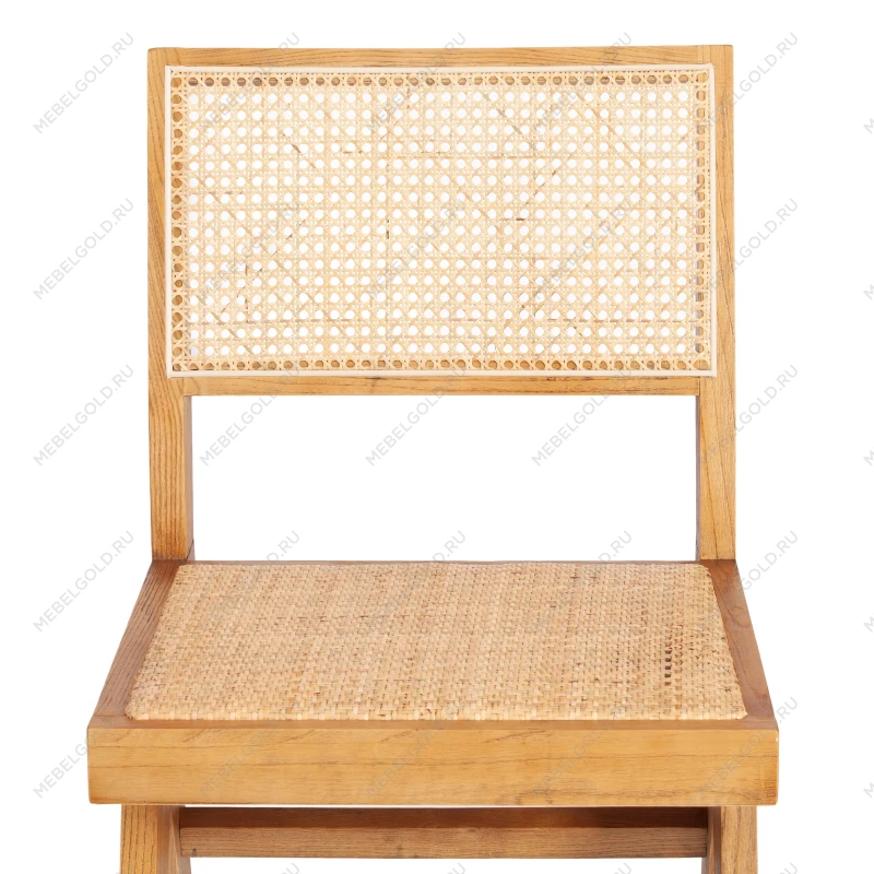 Стул LOKI, дерево вяз/ротанг, 51х44х86 см, Груша (№3) | изображение 6