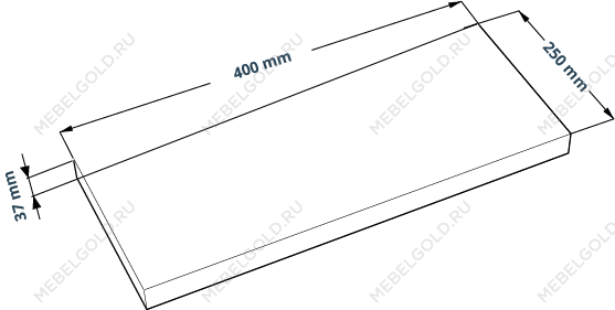 КАЛЛАКС / ФОРА Полка настенная ИКЕА / IKEA 1.4, тамбурат, цвет белый | изображение 2