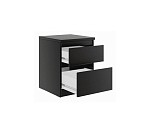 КАСТОР (KULLEN) тумба ИКЕА / IKEA 2 ящика Дуб Венге | изображение 2