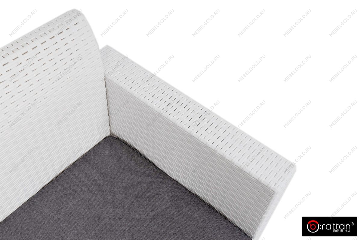 Диван NEBRASKA SOFA 3 (3х местный диван), белый | изображение 6