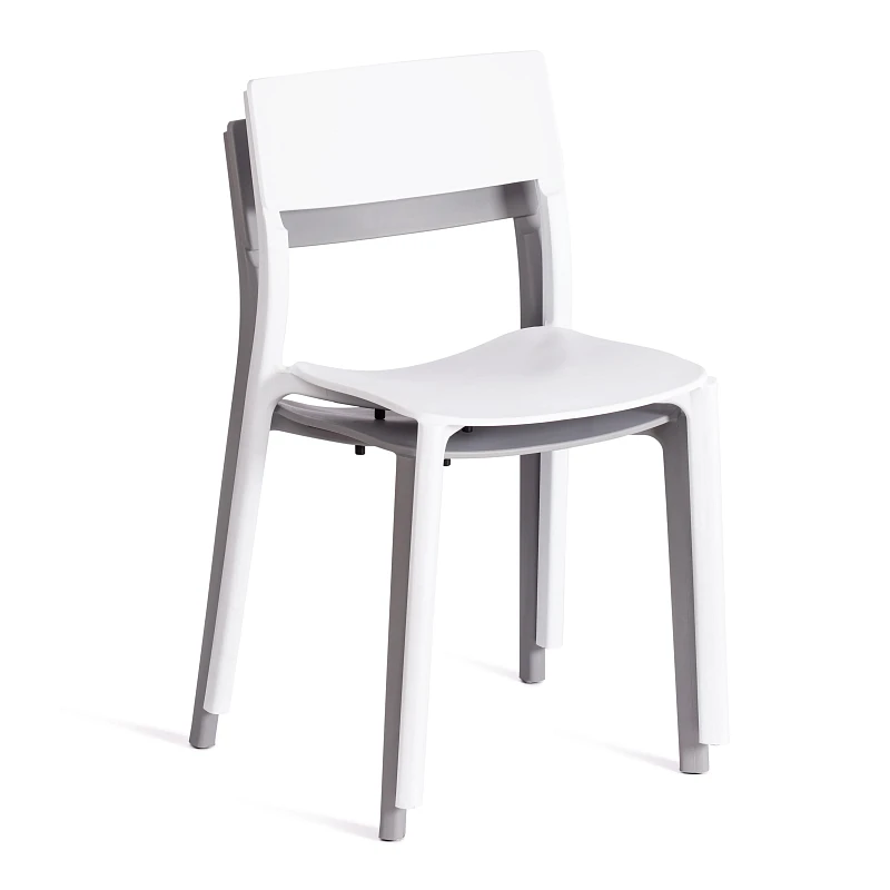 Стул LENTO (mod. 43), пластик, 43 х 49 х 77 см, White (Белый) 1 | изображение 7