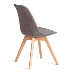 Стул TULIP SOFT (mod. 053V), дерево/пластик/ткань, 49,5 x 54,5 x 84 см, Серый (Grey) LY1701-26 | изображение 2