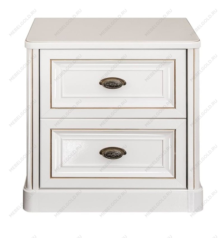 Тумба прикроватная Натали белый глянец | изображение 1