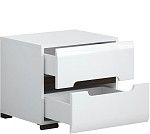 Тумба прикроватная Ацтека KOM2S/4/5 белый | изображение 1