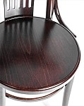 Стул венский Uranus (темный орех) жесткое сиденье | изображение 4