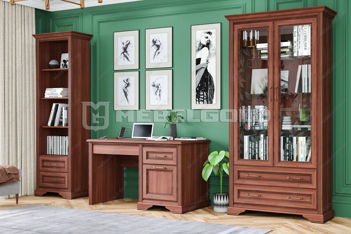 Стеллаж Стилиус REG2S (Орех донской) - Выставка Балашиха | изображение 4