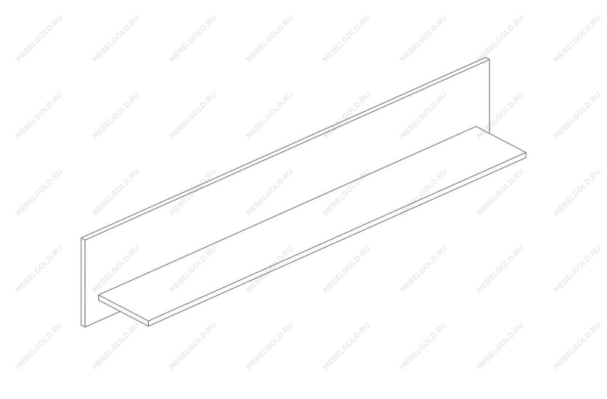 Полка навесная Таурус BT | изображение 1
